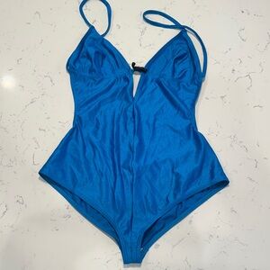 Chloe Electric Blue One-Piece Swimsuit